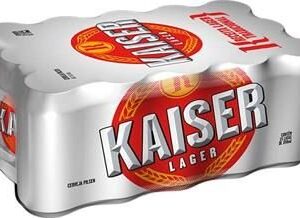 Cerveja Kaiser 350ml - caixa com 12 unidades