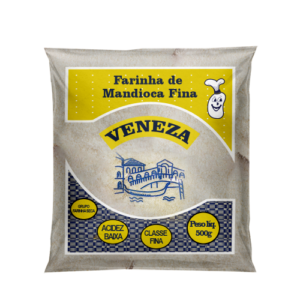 Farinha de Mandioca Fina Veneza - 20x500g Fardo - 10Kg