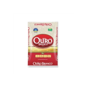 Arroz Ouro Branco 5Kg - Fardo com 6 Unidades