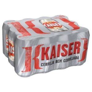 Cerveja Kaiser 473ml - Caixa com 12 unidades