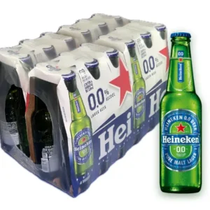 HEINEKEN LONG NECK ZERO ÁLCOOL 330ML CX C/ 24UN