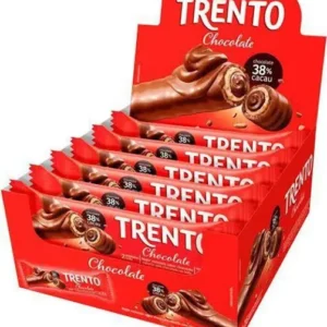 Chocolate Trento Wafer Chocolate 32g - Embalagem com 16 Unidades