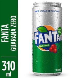Fanta guaraná zero açúcar 310ml