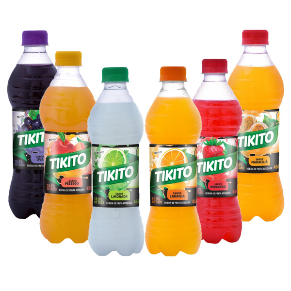 Suco Tikito 450ml - Sabores