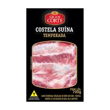 Costela Suína Temperada GranCorte 700g